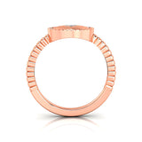 Star Solitaire Dainty Diamond Ring
