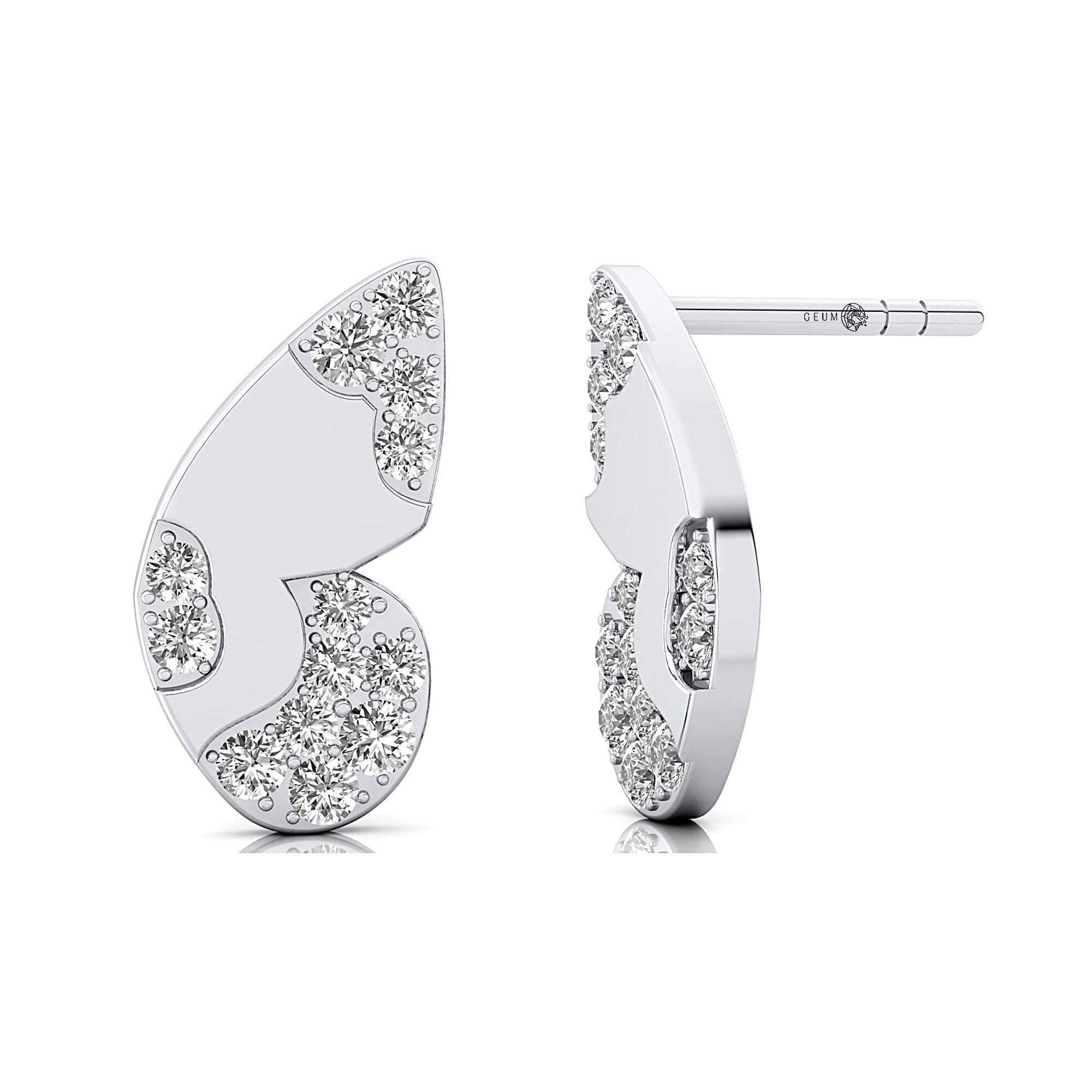 Buy Nilus Collection Stud Earrings Gold for (Women and Girls and Baby Girls)  Online at Best Prices in India - JioMart.